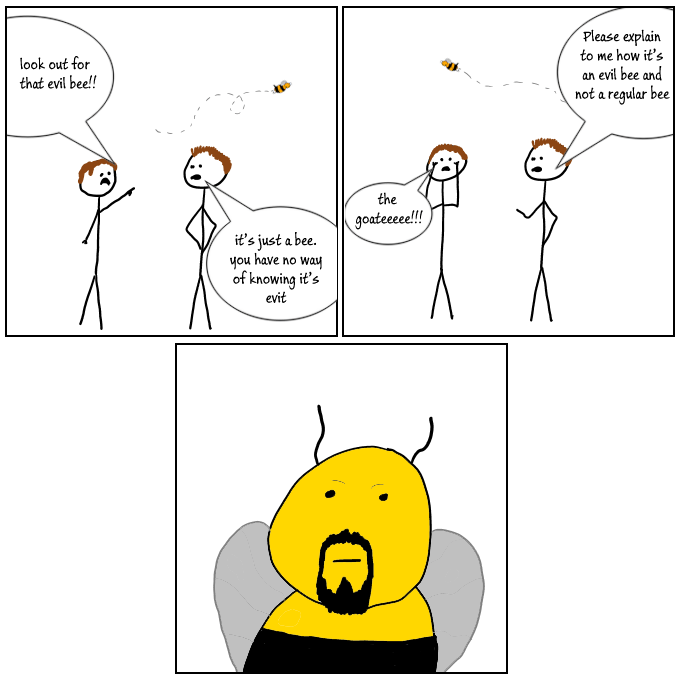 Look out for that bee!