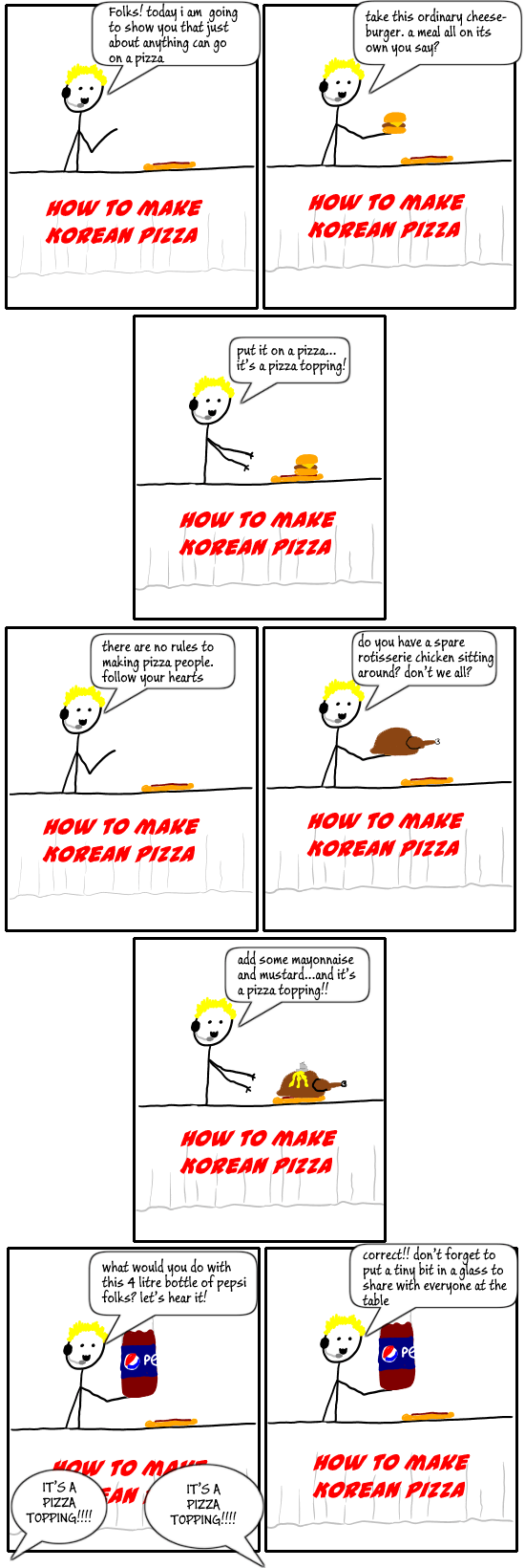 Korean Pizza Infomercial 