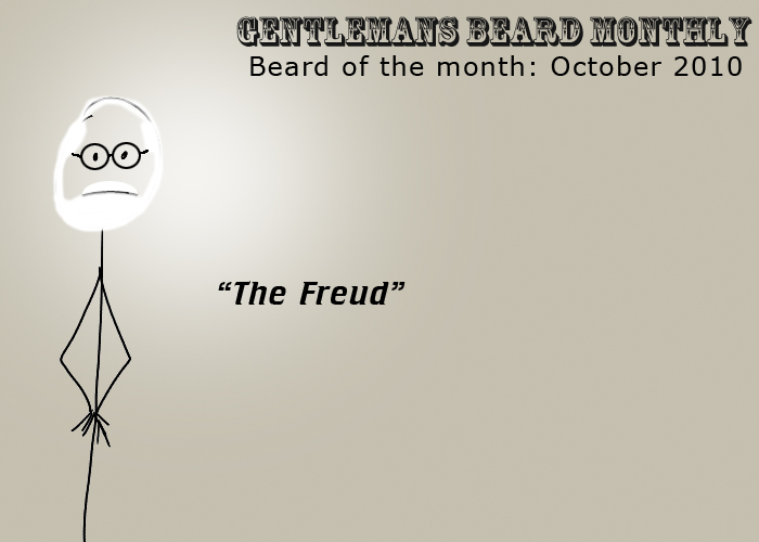 Beard of the month: October 2010: The Freud
