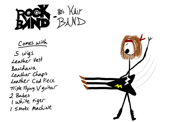 Rockband Week! - 80's Hair Band