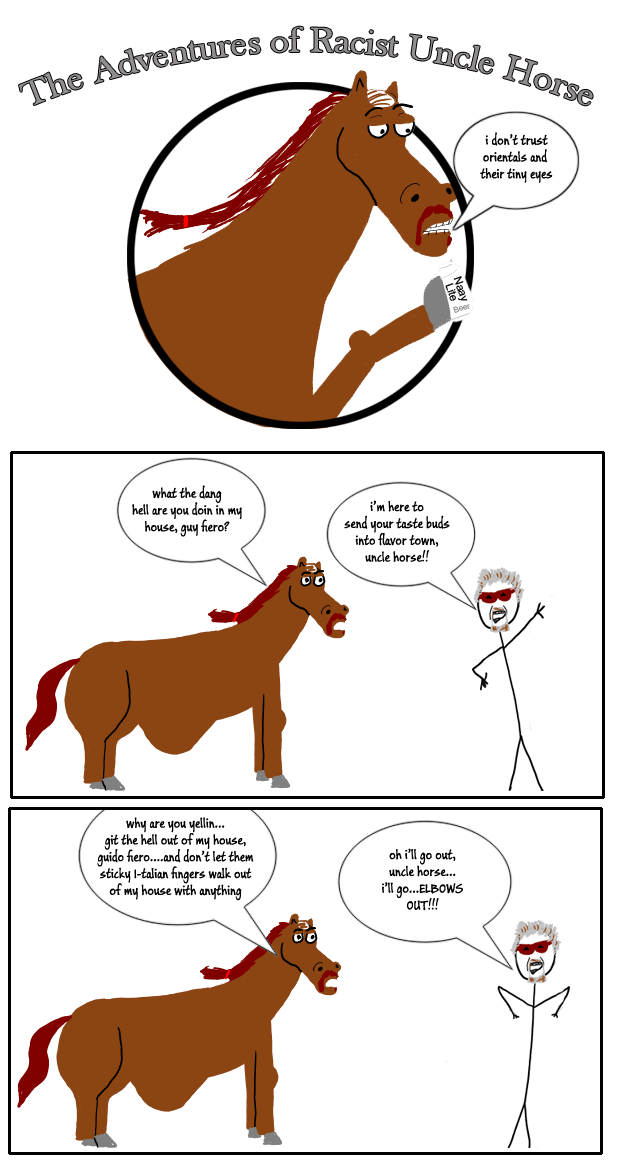 Adventure of Racist Uncle Horse Part 2